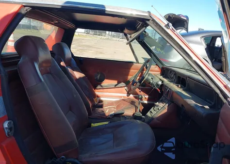 1976 Fiat X 1/9 z USA, uszkodzony, nr VIN 128AS0032348